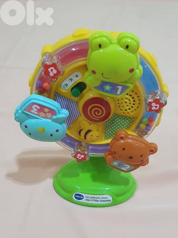 VTech Baby Lil' Critters Spin and Discover Ferris Wheel, Green  15$ 6