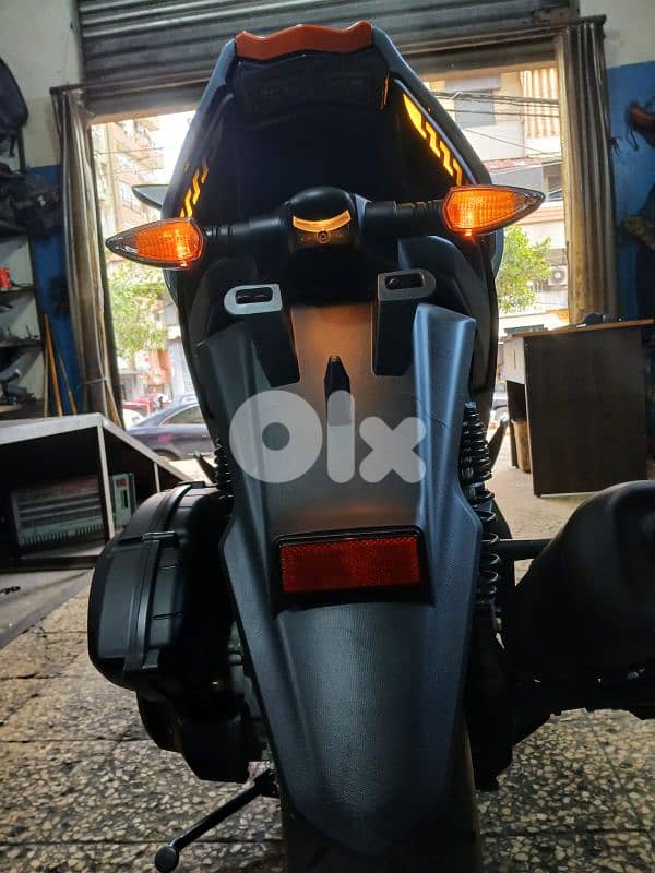 Aerox 155cc model 2024 sik be3 fade , mft7een  mashiye bs 2000km 3