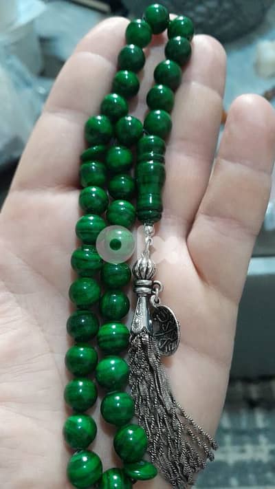 مسبحه حجر ملاكيت