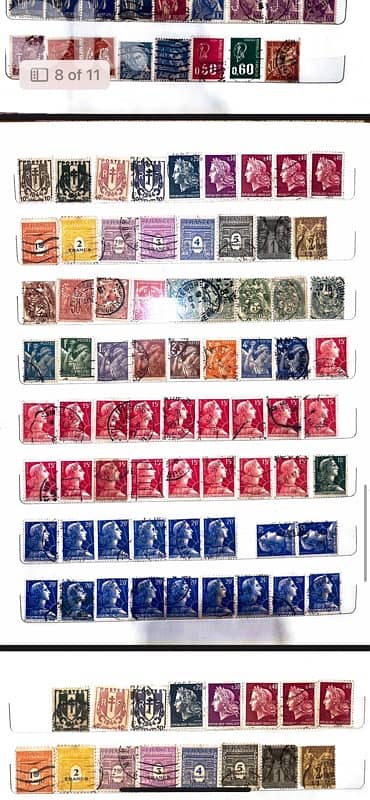 French stamps 8