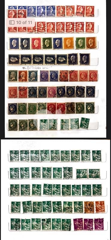 French stamps 9