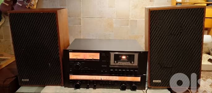 Vintage 1980's Philips Stereo System