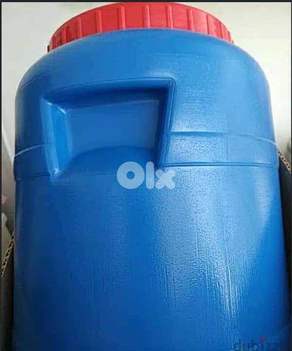 Two plastic jars 5/10L- Not Negotiable 0