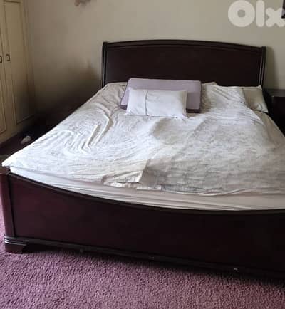 king Bed with mattress