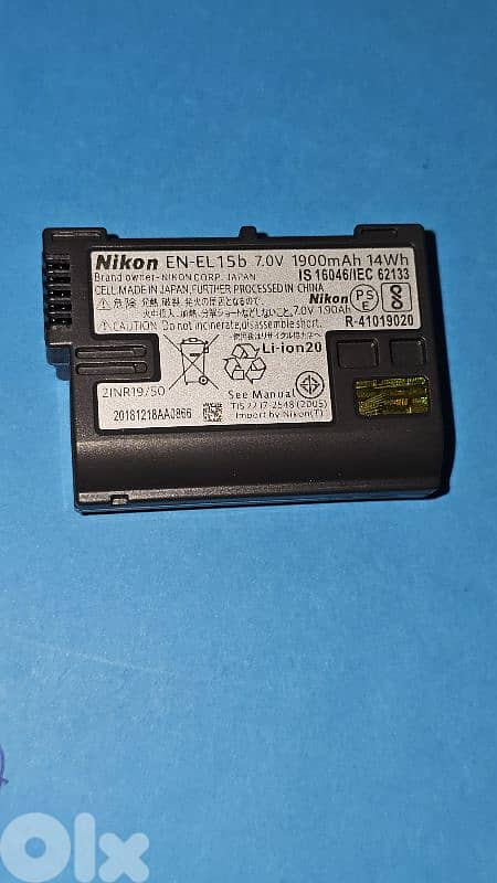 بطارية Nikon EN-EL15b أصلية – جديدة 2