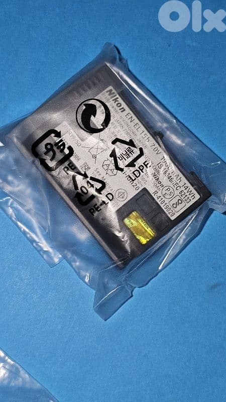 بطارية Nikon EN-EL15b أصلية – جديدة 3