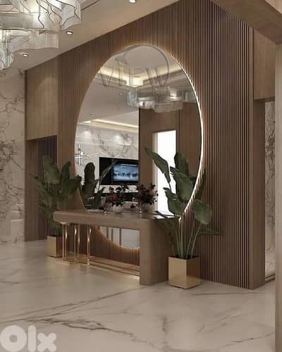 ديكورات بديل الخشب و رخام