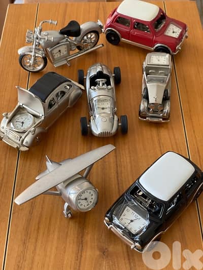 Desk watch Quartz metal body