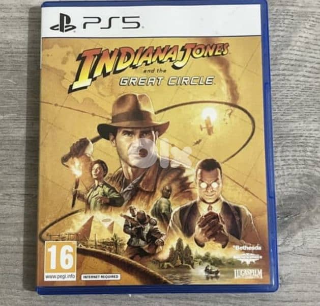 indiana jones Ps5 Used Like New 0