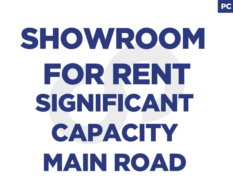 Showroom for Rent – Zgharta Main Road ! REF#PC130079 ! 0