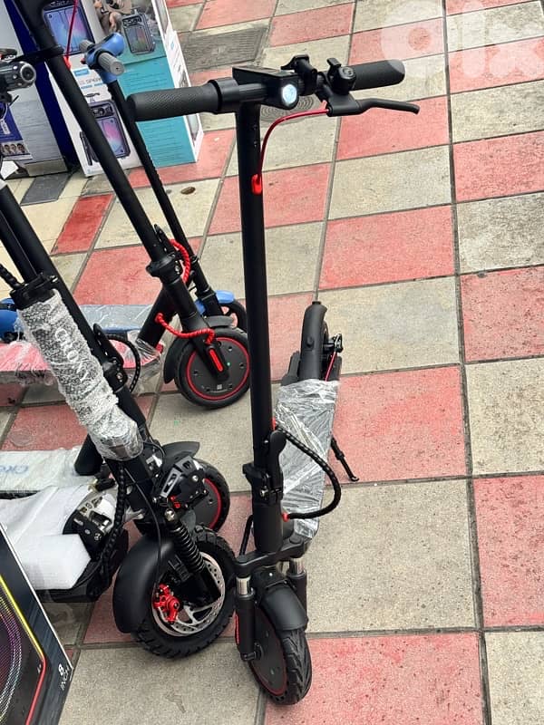 electric scooter with suspension 400w crony one year warranty 1