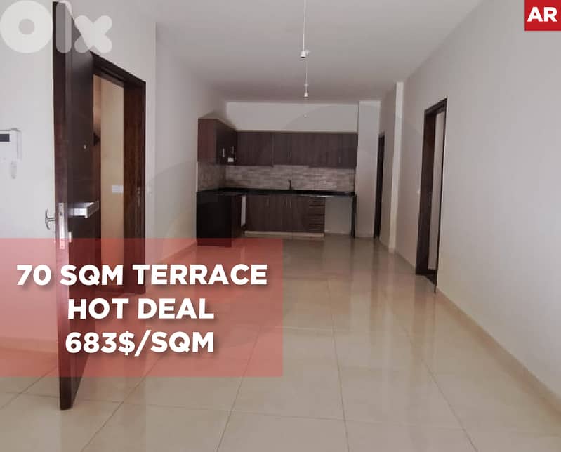 Terrace, Prime location, baabda, bsaba/بسابا  REF#AR130086 0
