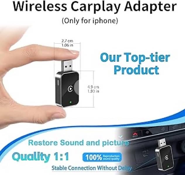 Wireless CarPlay & Android Auto Adapter 1
