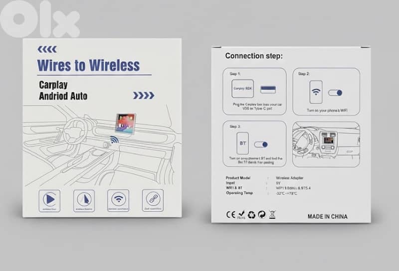 Wireless CarPlay & Android Auto Adapter 5