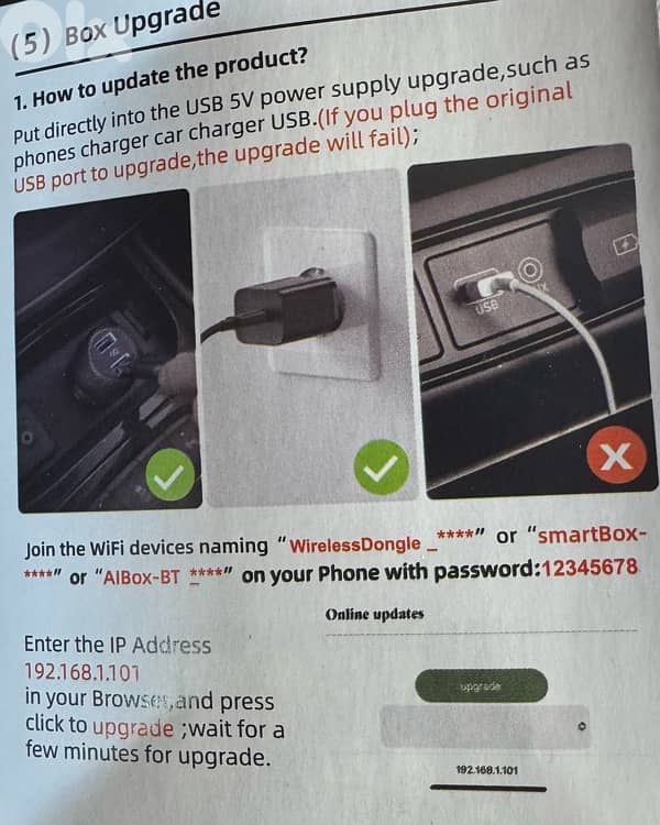 Wireless CarPlay & Android Auto Adapter 8