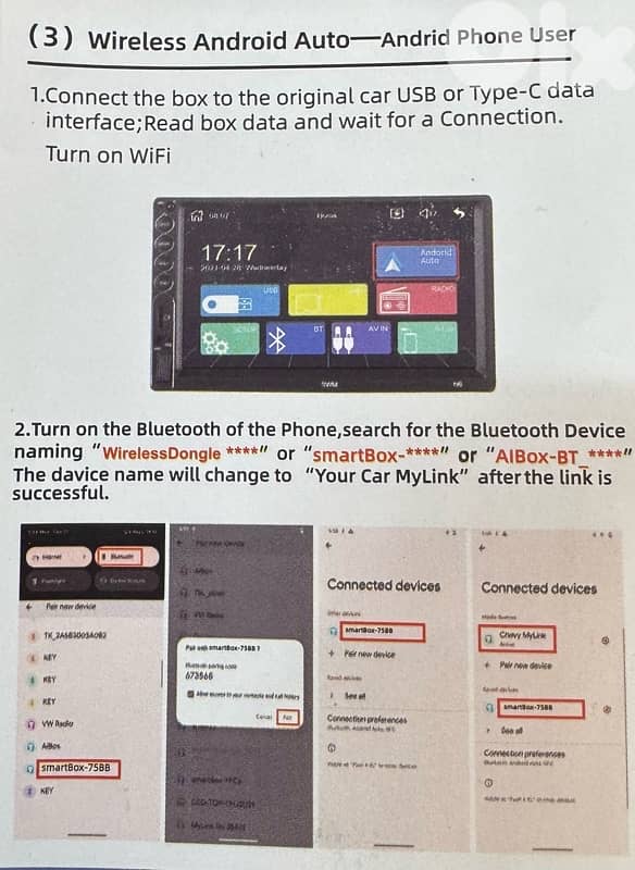 Wireless CarPlay & Android Auto Adapter 10