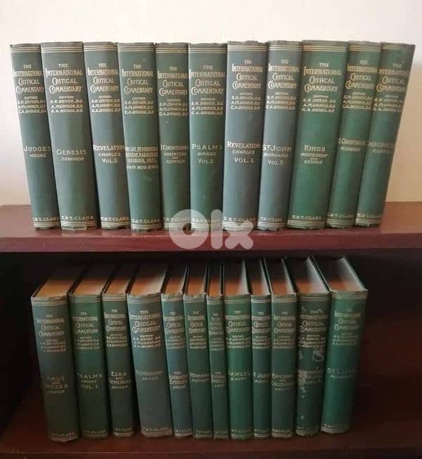 The International Critical Commentary 1