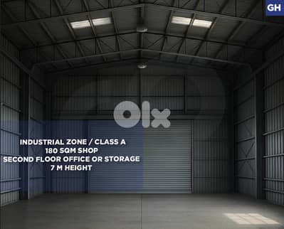 INDUSTRIAL SHOP FOR RENT IN ZOUK MOSBEH REF#GH130089