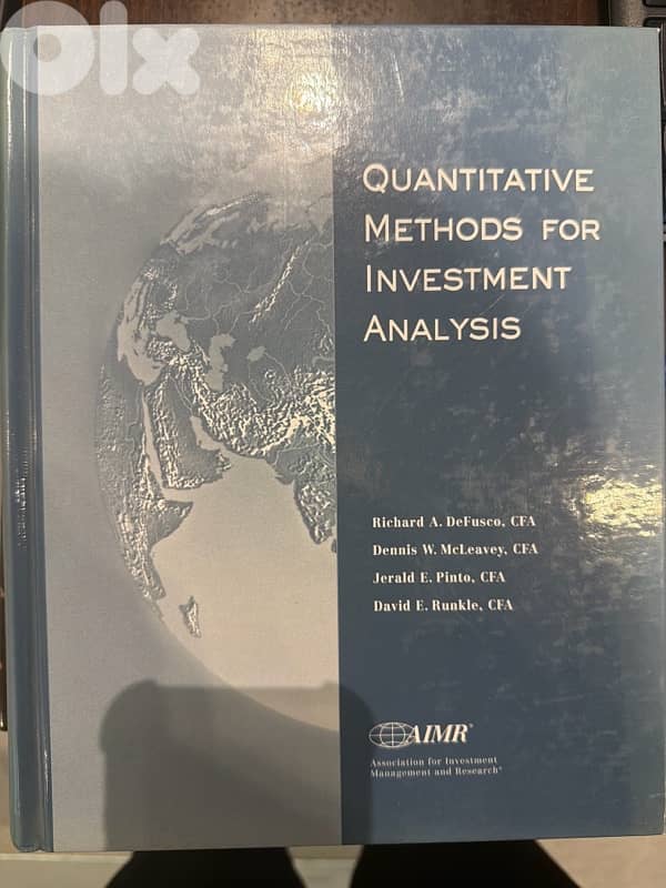 Quantitative Methods for Investment Analysis 0