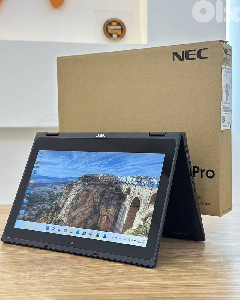 NEC VERSA PRO INTEL DC 12|" FLIP TOUCH SCREEN LAPTOP 3