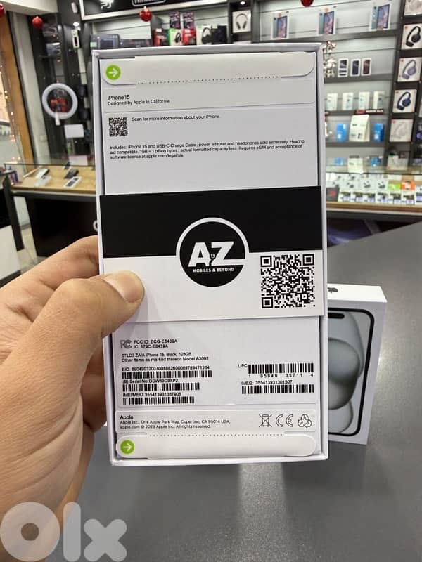 IPHONE 15 128GB NEW 3