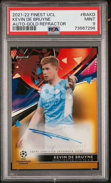 Sports Card 2021-2022 AUTOGRAPHS KEVIN DE BRUYNE