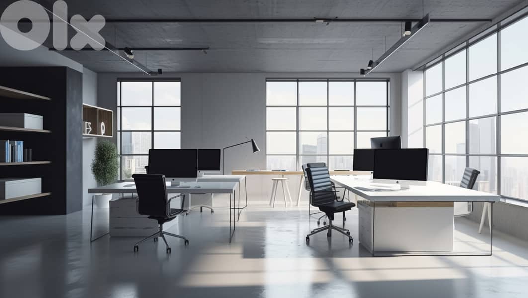 SPACIOUS OFFICE FOR RENT IN RAS EL NABEH PRIME | 260SQ | BTR-495 0