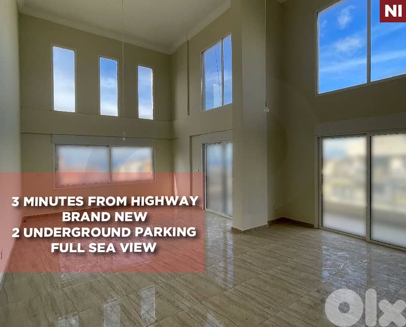 Full Sea View Duplex of 255 sqm in Hboub-Jbeil  REF#NI130099 0