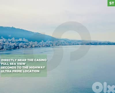 LAND -- FULL SEA VIEW IN ADMA ! REF#ST130100 !