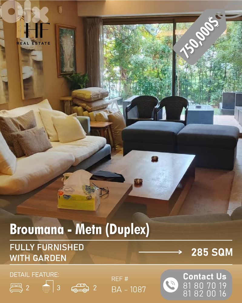 Apartment for Sale – Broummana شقة للبيع – برمانا 0