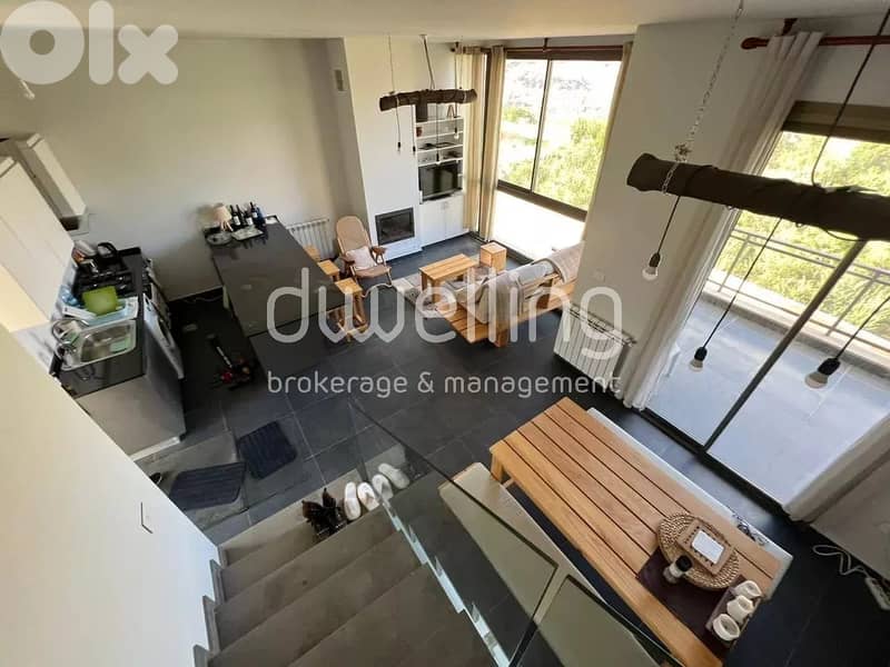 Charming 2-Bedroom Chalet in Faqra – Garden & Duplex Living 1