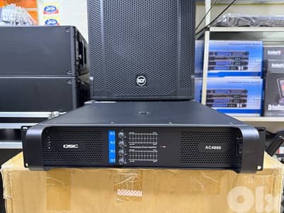 POWER 4 CHANNEL QSC AC4800 NEW