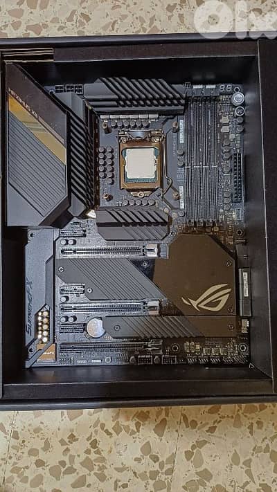 i7-10700k + Asus Rog Maximus Motherboard