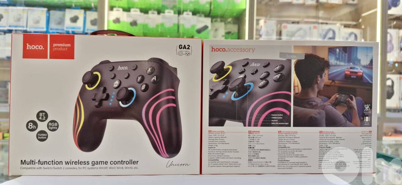 HOCO MULTI-FUNCTION WIRELESS GAME CONTROLLER GA2 17$ 0