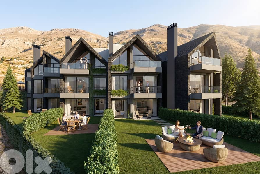 Chalet duplex for sale in Laqlouq | شاليه دوبلكس للبيع في اللقلوق 1