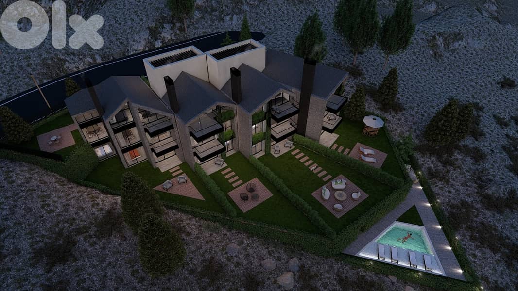 Chalet duplex for sale in Laqlouq | شاليه دوبلكس للبيع في اللقلوق 4