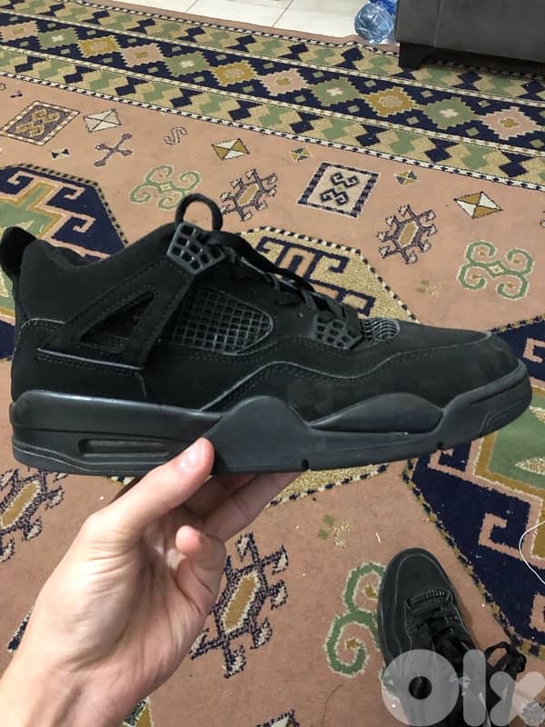 jordan black like new 1