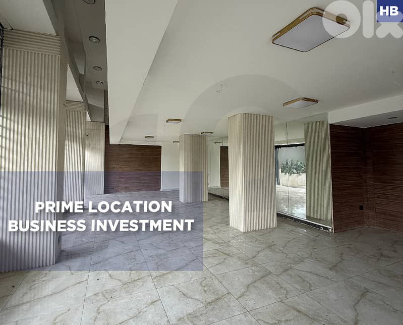 commercial space, prime location, beirut, verdun/فردان  REF#HB130117 0