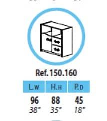 Abracadabra made in France wooden chiffonier 1