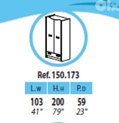 Abracadabra made in France wooden closet 1