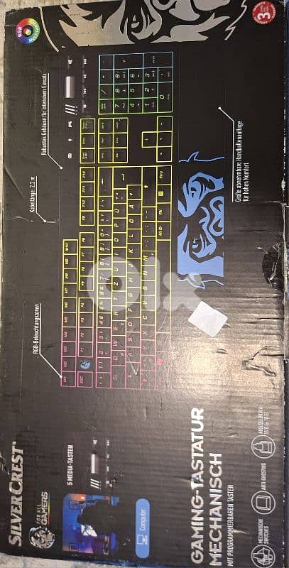silver crest GAMING-TASTATUR MECHANIS 2