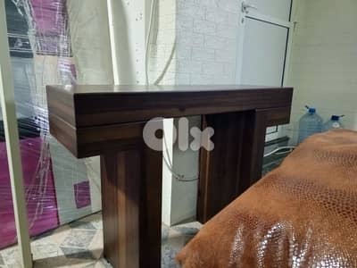 MDF console with mirror