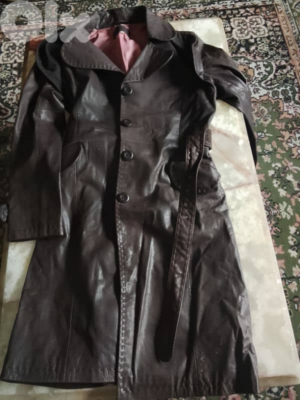 leather coat 0
