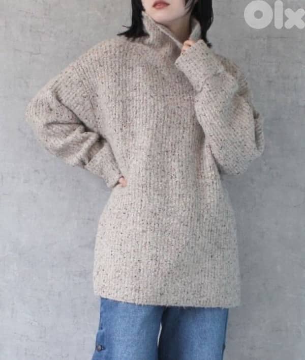 Beige Winter top – Worn Only Once 0