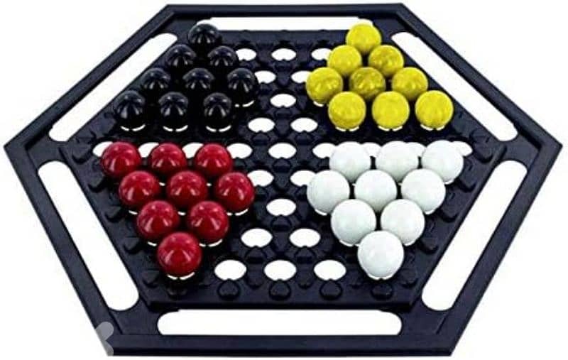 abalone quatro board game (missed 1 ball) 2