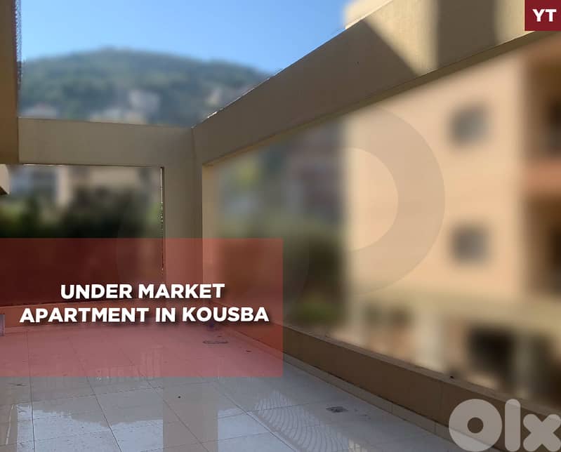 Great deal for an apartment in kousba in a calm zone REF#YT130129 0