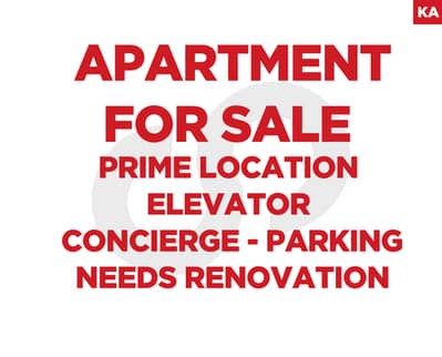 Huge 4 bedrooms Apartment -parking in Burj abi haidar ! REF#KA130136