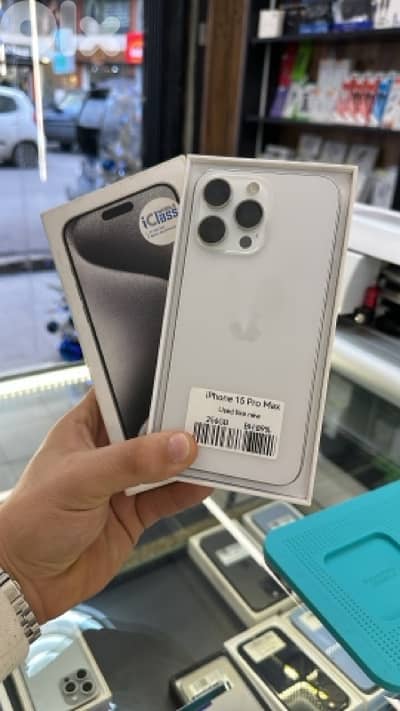 iPhone 15 Pro Max 256Gb like new  BH:89%