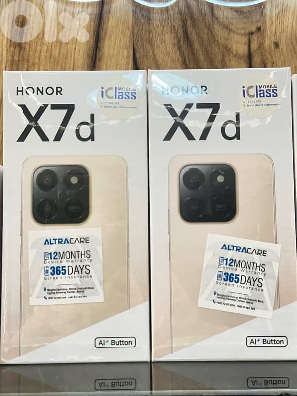 Honor X7d 256Gb 16R 8+8GB Turbo 0