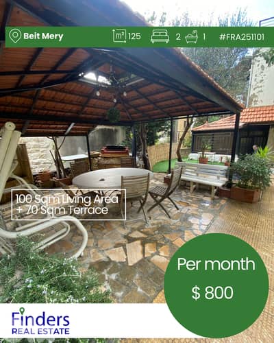 Apartment for rent in Beit Mery!شقة للإيجار في بيت ميري!